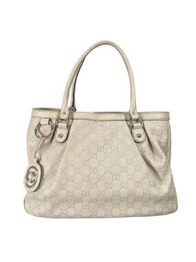 Gucci Sukey Guccissima Shoulder Bag Gray